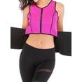 thumbnail image 4 of DODOING Women's Neoprene Sauna Suit Tank Top Vest Waist Trimmer Belt Fat Burner Slimming Shaper, 4 of 7