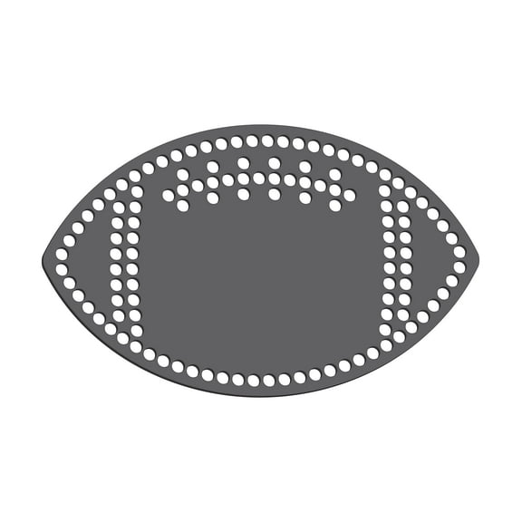Magnetic Rhinestone Template(s) - FOOTBALL 5"