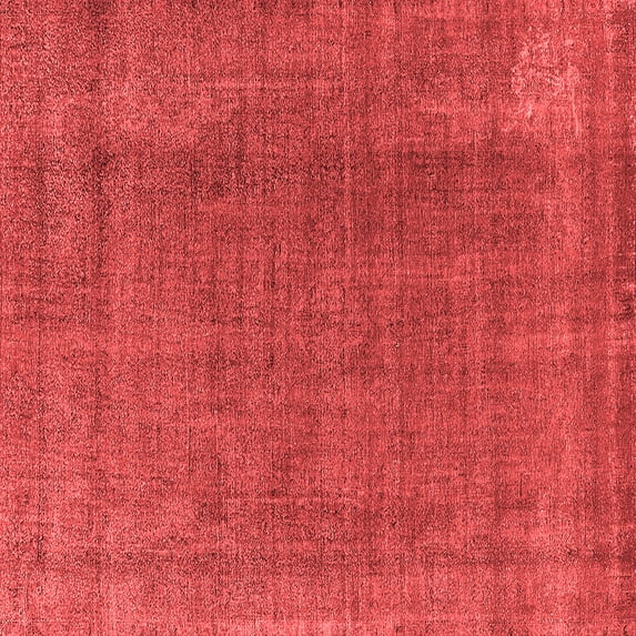 Ahgly Company Indoor Square Oriental Red Industrial Area Rugs, 6' Square