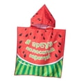 thumbnail image 2 of Albornoz de playa para niños,Toalla de playa con capucha para niños y niñas,capa,Toalla con capucha, de baño absorbente de secado rápido,Toalla de playa con capucha para baño para, 2 of 8