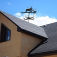 thumbnail image 5 of IDEANATEGRATE 1Set Metal Weathervane Farmhouse Weather Vane for Roofs and Gardens 13.8x8.7in, 5 of 8