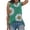 Green, variant on Summer Casual Women's Tank Top Graphic O-Neck Sleeveless Blouse for Daily Wear Lightweight Knit Sleeveless Top Print Tee Black XXL