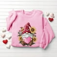 thumbnail image 7 of VKOYWKM Women Valentine Sweatshirt Heart Print Oversized Sweatshirts Spring Long Sleeve Crew Neck Heart Sweatshirts Valentines Day Gifts for Women, 7 of 7