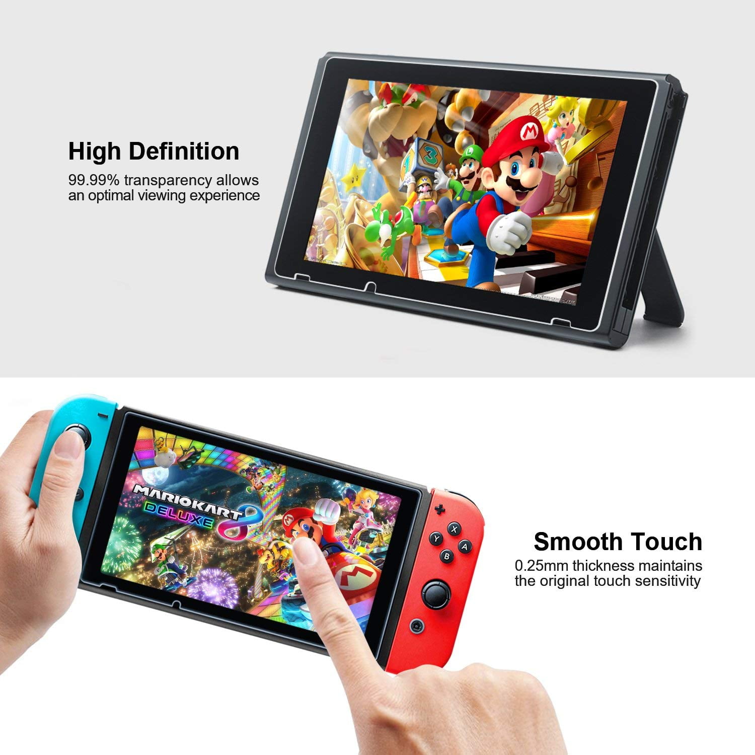 Mangotek Switch Screen Protector 0.25mm/9H Premium Tempered Glass