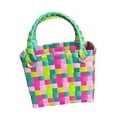 thumbnail image 2 of amagogo Woven Handbag Waterproof Beach Pouch Summer Multipurpose Travel Bag Tote Bag Style E, 2 of 9