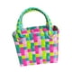 thumbnail image 2 of Bolso de mano tejido impermeable organizador fácil de limpiar bolsa de viaje cesta de compras Estilo E, 2 of 9
