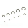 thumbnail image 4 of TFixol 200PCS 304 Stainless Steel E-Clip Assortment Kit M1.5-10 Circlip External Retaining Rings Set, 4 of 6