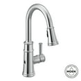 thumbnail image 4 of Moen 7260EWBL Belfield Touchless 1-Handle Pull-Down Sprayer Kitchen Faucet in Matte Black, 4 of 7