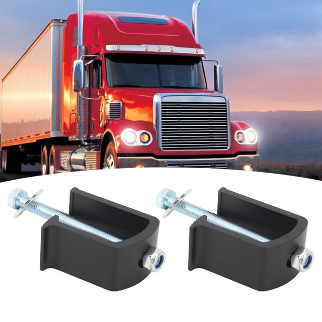 Zinc Plated Heavy Duty Truck Tool Box Clamp Set With Durable Aluminum Clamp For Secure And Stable Installation, Rust Proof And Weather