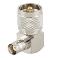 thumbnail image 7 of 2X UHF PL259 -259 Male to BNC Female Right Angle Adapter Connector,Silver, 7 of 7