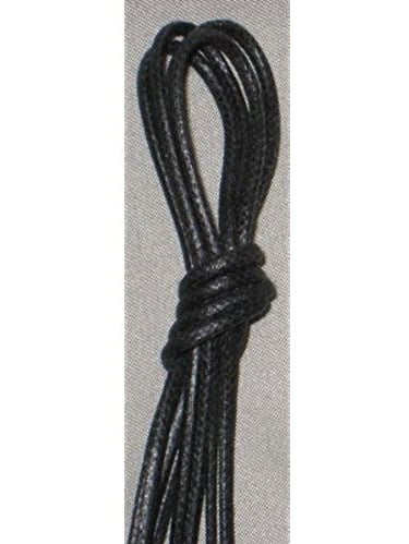 Cordo-Hyde Wax Shoe Laces Thin Round Waxed Shoestrings Strings ALL SIZES 
