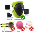 thumbnail image 4 of Juego de rodilleras CKE, coderas, protectores de muñeca para niños, 4 of 6