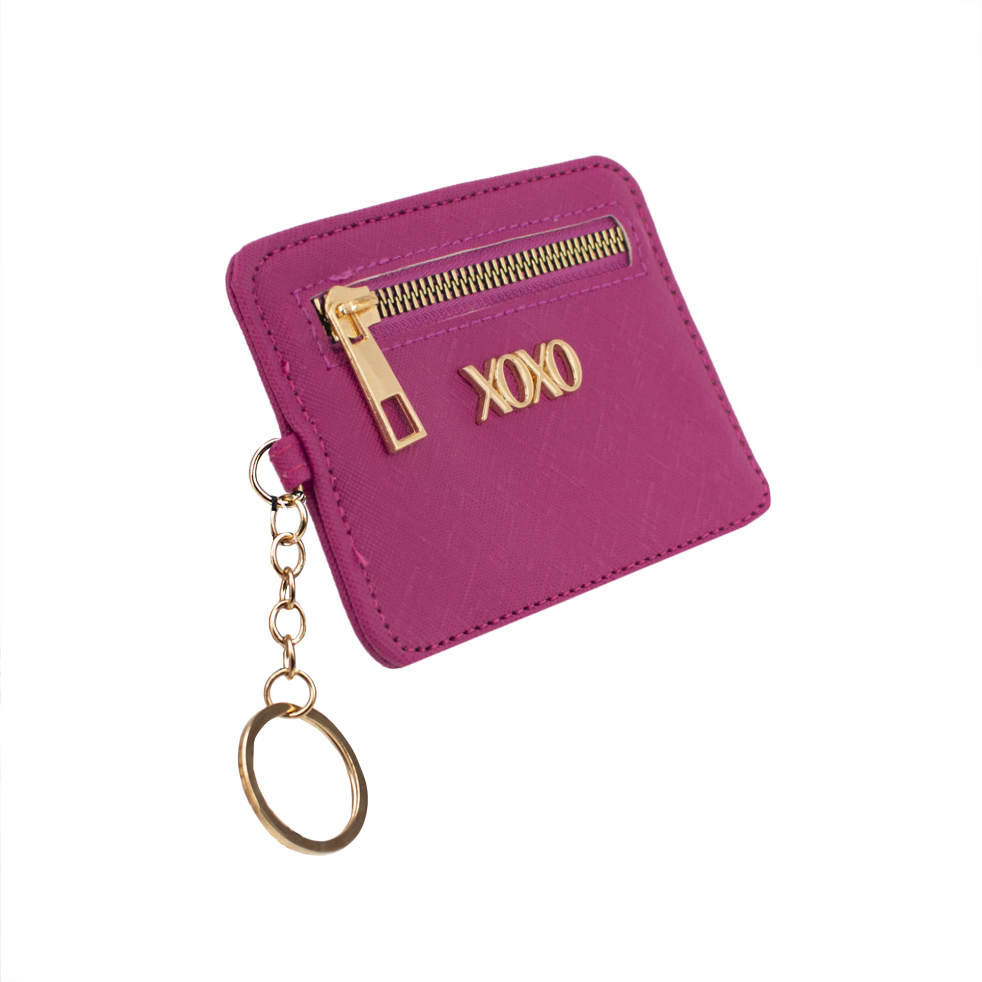 XOXO Wristlet Wallet for Women - Double Zip Vegan Leather Wallet - Large  Capacity Travel Clutch with Card Holders, 2 Cash Pockets and Phone Slot 