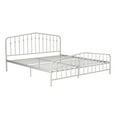 thumbnail image 6 of Novogratz Bushwick Metal Bed King, Off White, 6 of 20