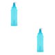 thumbnail image 3 of Advancent Botella de agua Plegable Boca ancha Bolsa reutilizable Actividad exterior Caminar Ciclismo Escalada Botellas Azul 500ml Azul 500ml 2piezas Advancent CBP283519, 3 of 5