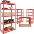 thumbnail image 1 of 5-Shelf Storage Shelving Storage Rack Unit Adjustable Industrial Metal Boltless Shelving Rack 35.4 by 15.7 by 71" Inch, 1 of 9