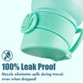 thumbnail image 3 of Oldley Insulate Water Bottle,  20 oz Green Dinosaur Stainless Steel 304 Water Bottle with Lid and Straw, 3 of 7