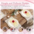 thumbnail image 6 of YUNOVA 12Pcs Handicraft Flower Napkin Rings Crafts Vine Rose Napkin Rings Napkin Holders Buckles for Table Decoration, Wedding, Valentine's, Banquet, Christmas, Birthday, Thanksgiving, 6 of 8