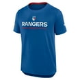 thumbnail image 4 of Men's Fanatics Blue New York Rangers Authentic Pro Rink Centennial Tech T-Shirt, 4 of 5