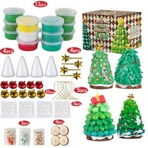 Meggemo Christmas Handmade Tree Clay Kit - Air-Dry Clay Supplies For Holiday Crafts, Home Decor & Gifting