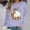 Purple, variant on Plcasen Halloween Ghost Sweatshirt Womens Cute Ghost Cat Graphic Pullover Tops Spooky Season Shirt Casual Shirt
