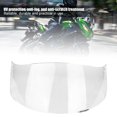 thumbnail image 1 of Visera de Lente de Casco de Motocicleta, Visera de Lente de Casco de Protección contra el Viento Escudo de Cara Completa para AGV K1 K3 SV K5 K5-S(Transparencia) Ecomeon no, 1 of 4