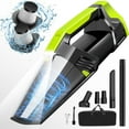 thumbnail image 1 of Aspiradora de mano portátil inalámbrica con luz LED, succión de alta potencia, 3 en 1, aspiradora de mano ligera y recargable, aspiradora de mano para automóvil, oficina en casa, 1 of 7