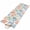 Lake Blue Seaweed Green Coral Red, variant on 2'x6' Rug Runners for Hallways Kitchen, Blue Green Orange Coastal Non Slip Entryway Beside Floor Carpet Runner, Summer Beach Coral Washable Laundry Room Bedroom Throw Rugs Mat for Family Pet
