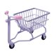 thumbnail image 3 of Mini carrito de compras, mini cesta de almacenamiento, modelo de carrito, lindo accesorio de fotografía. púrpura, 3 of 9