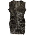 thumbnail image 2 of GUESS Robe Moulante en Velours Imprimé Animal pour Femmes, Marron, Grand, 2 of 2