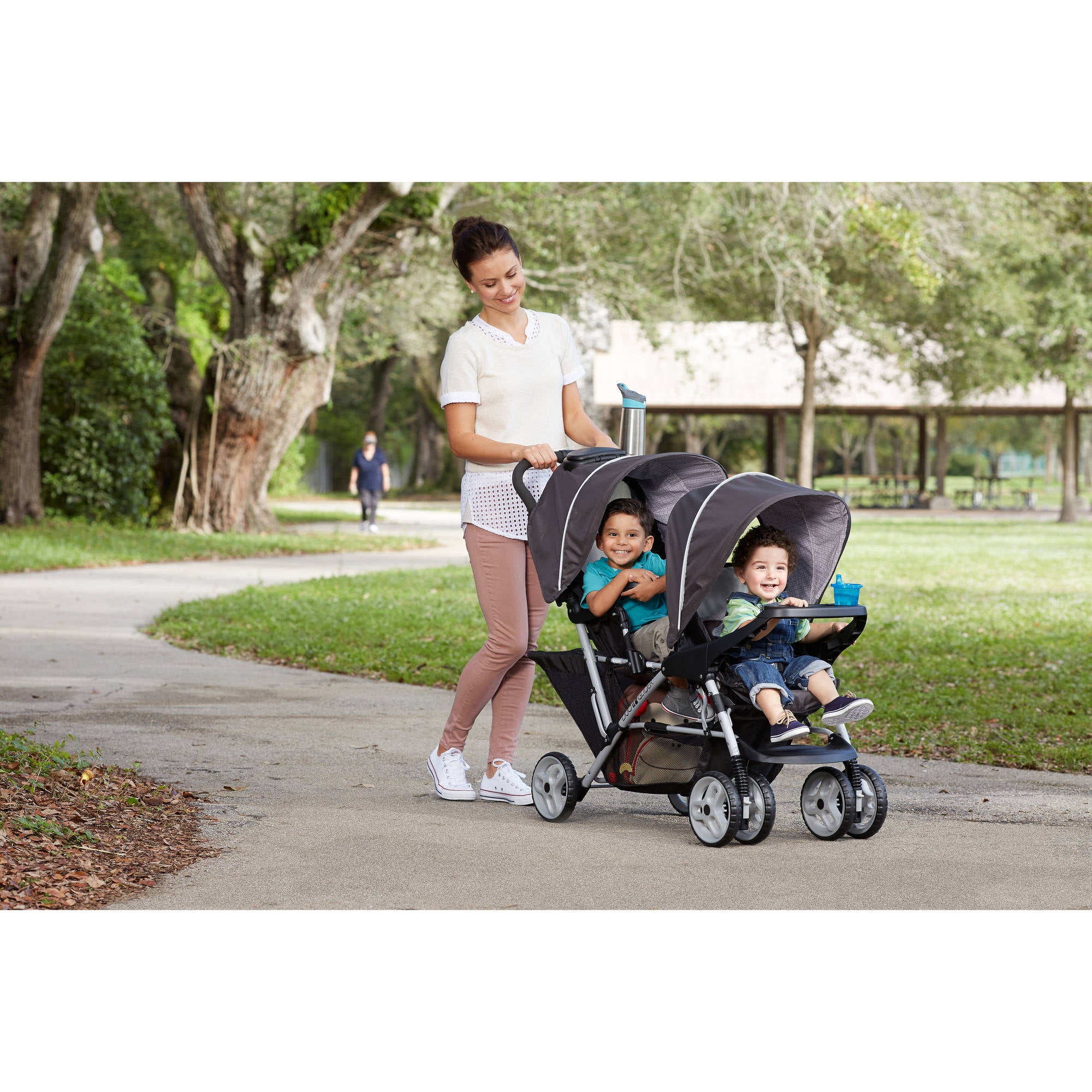 graco dual glider double stroller