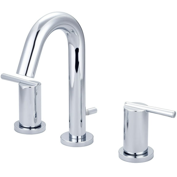 Pioneer Faucets L-7420 I2v 1.2 GPM Deck Mounted Widespread Bathroom Faucet - Chrome