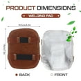 thumbnail image 5 of CEORPER Welding Safety Gloves High Temperature Insulation Hands Guard Welding Hand Pad, 5 of 8
