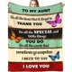 thumbnail image 1 of LHSHID Bible Verse Blanket Flannel Soft and Comfortable Anti static Bed Sofa Blanket 60x80in, 1 of 6