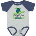 thumbnail image 3 of Inktastic Port St. Lucie, Florida Happy Sea Turtle Boys or Girls Baby Bodysuit, 3 of 5