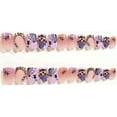 thumbnail image 4 of Halloween Goodness Ombre Extra Short Square Press On Nails - 24 Pieces - Artificial Nail Kit, 4 of 5