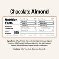 thumbnail image 2 of Rise Whey Protein Powder - Chocolate Almond | 25g Protein No Artificial Flavors, Colors, or Preservatives - Sugar Free, Gluten-Free, Soy Free (2.4 lbs), 2 of 8