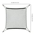 thumbnail image 4 of Trunk CARGO NET Car Nylon Elastic Mesh Organizer Truck/SUV Universal 4 Hook Rear, 4 of 8