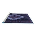 thumbnail image 2 of Ahgly Company Machine Washable Indoor Rectangle Persian Blue Traditional Area Rugs, 4' x 6', 2 of 4