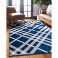 thumbnail image 2 of Open Hearts by Jane Seymour Plaid Modern Area Rug or Runner, 2 of 9