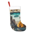 thumbnail image 2 of Salouo Desert Monkeys Drive Print Christmas Stockings,Large Xmas Stocking Set of 1 Holiday and Farmhouse Stocking for Christmas Holiday Party Decoration(17.7*11 Inch), 2 of 7