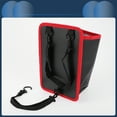 thumbnail image 6 of Unique Bargains Car Trash Can Hanging Front Seats Faux Leather Trash Bin Black Red 1 Pcs, 6 of 6