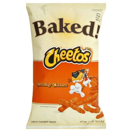 Cheetos Baked! Crunchy Cheese Flavored Snacks, 11 Oz.