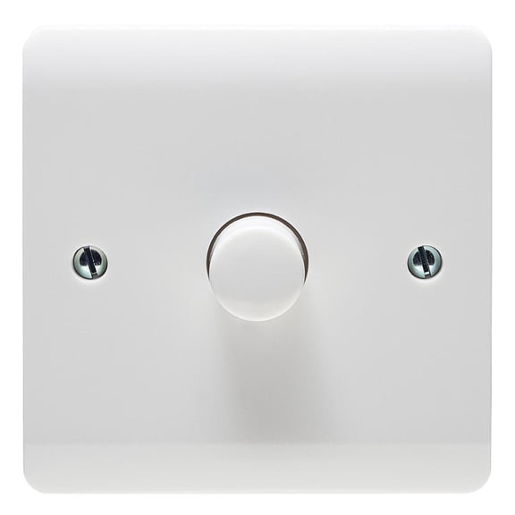 CRABTREE - Instinct 1 Gang, 2 Way Dimmer Wall Switch, 250W
