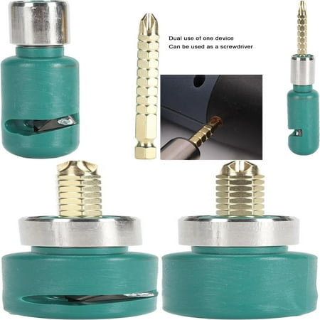 

Professional 4mm2 High Carbon Steel Adjustable Length Wire Stripper for Hand and Cordless Drill - Essential Stripping Tool for Electricians