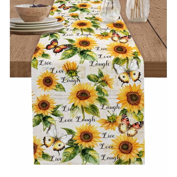 Table Runner Blue and White Stripe Pattern Table Decoration for Kitchen Dinning Simple Style Table Decoration for Indoor Outdoor Party Wedding Decor 13x72inch