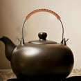 Phlegsive Rattan Metal Teapot Handle Replacement for Chinese Tea Pot