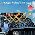 thumbnail image 5 of Uorisanigo Windshield Sunshade,Blue Hunting Forest Sun Visor for UV Rays & Heat Protection,Compatible with Wrangler,Compass,Gladiator & Renegade,Accessories for Jeep Wrangler,52.95x16.14 inches, 5 of 7