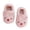Pink, variant on Toddler Boys Girls Plush Sock Booties Animal Embroidery Soft Sole Shoes Newborn Indoor Warm Walker Shoes 0-12 Months