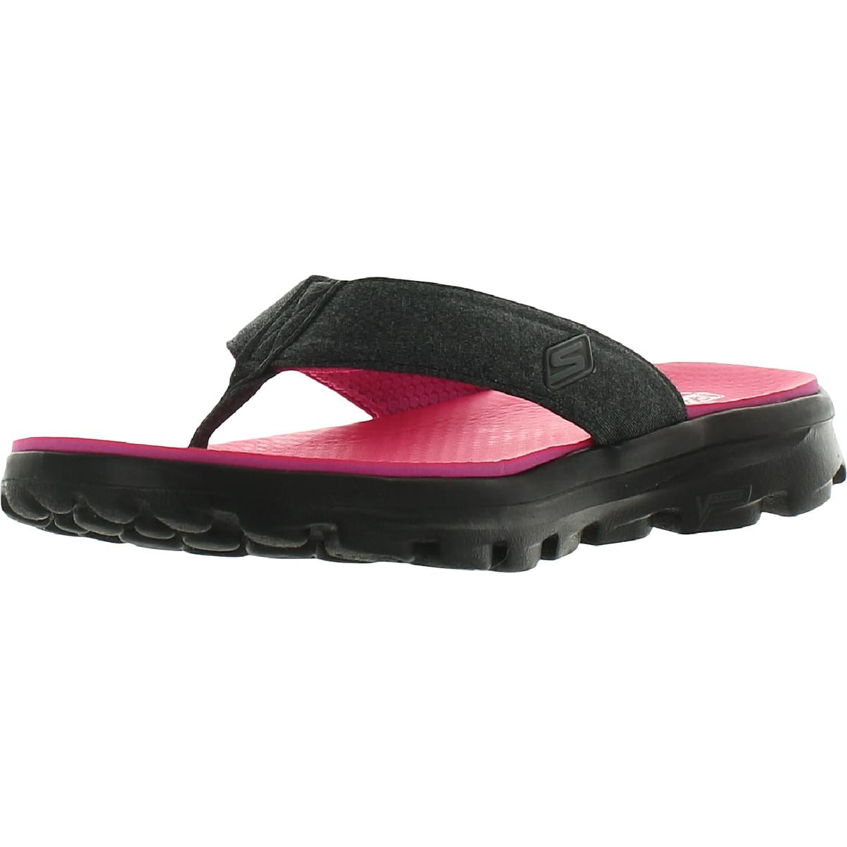 Skechers performance women's go hotsell walk move solstice flip flop